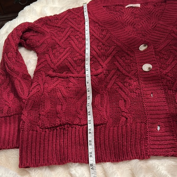 Ceo Femme Cable Knit ,Chunky Oversized Sweater Size S. Boho,Winter, Contemporary - Picture 10 of 10